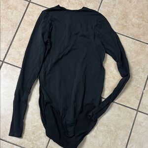 SKIMS Classic Black Bodysuit